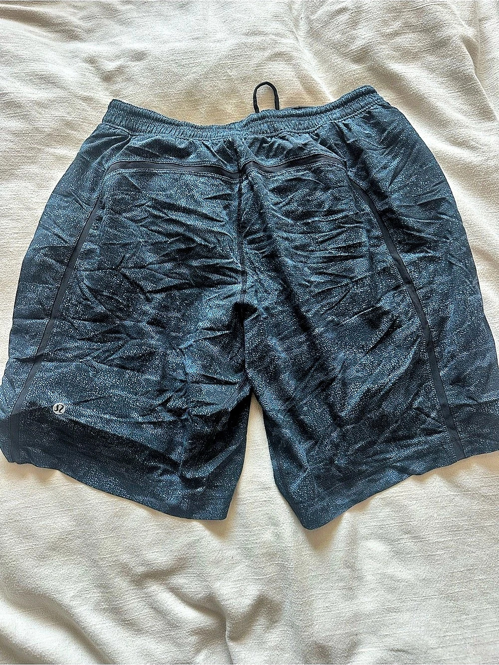lululemon athletica Pace Breaker Short Men's Athletic Shorts in Black